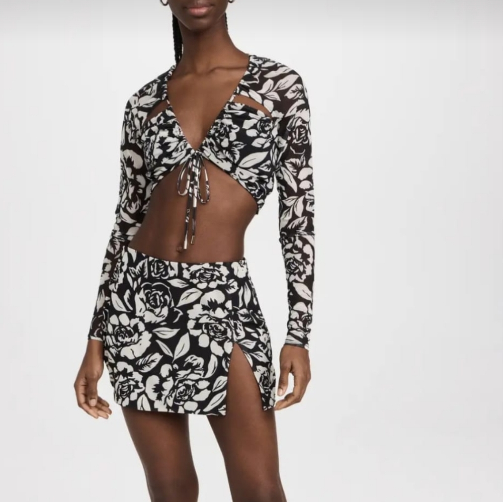 AFRM - Charmin Power Mesh Rouched Top